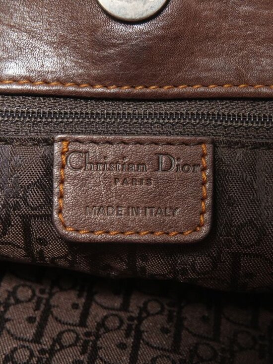 Dior Shoulder Bag Gaucho Leather - Picture 9 of 10